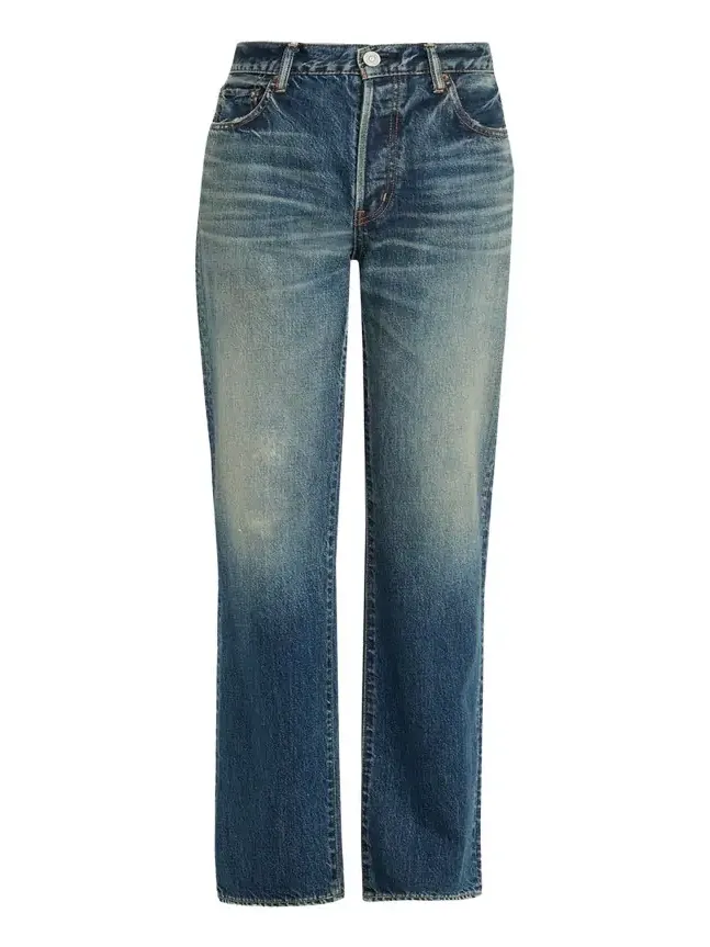 Moussy Vintage Arborwood Straight Leg Jeans