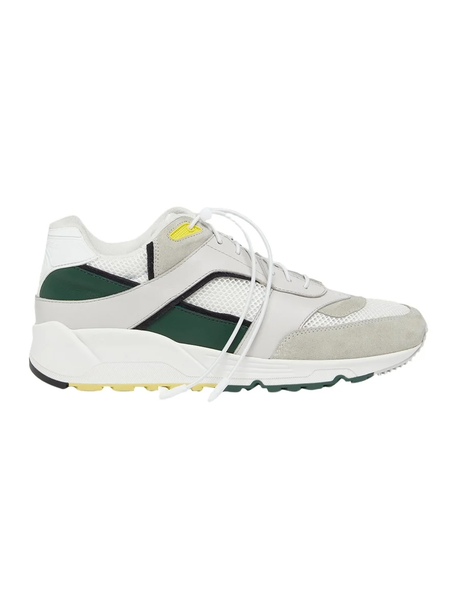 Saint Laurent Men's Bump Low-Top Leather Sneakers
