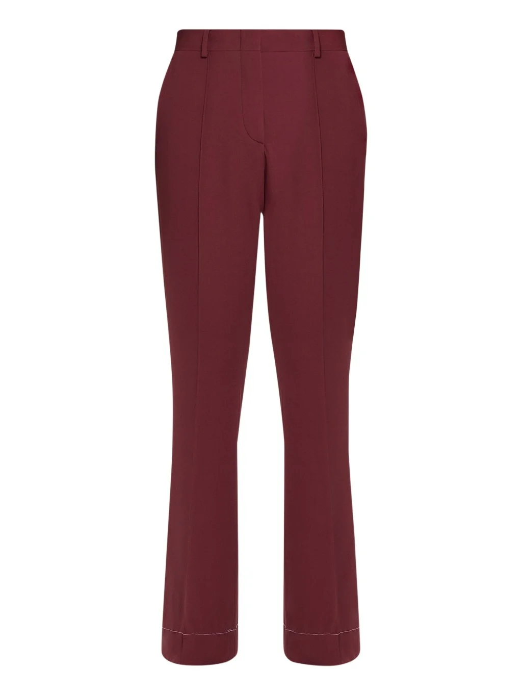 Silk-Wool Pintuck Flare Pants Silk-Wool Pintuck Flare Pants