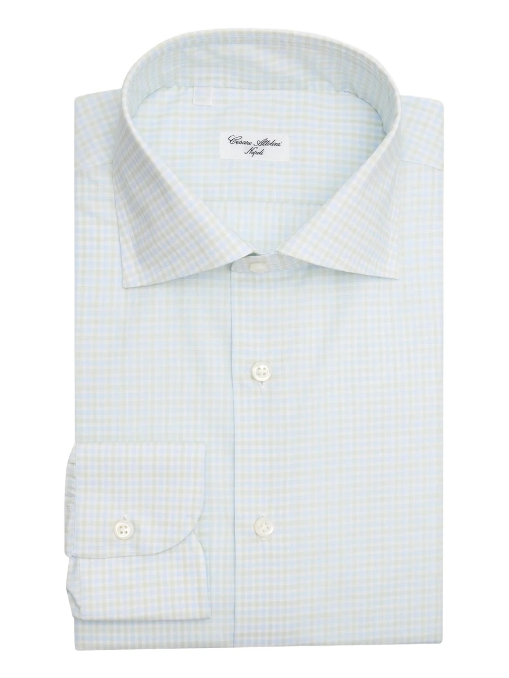 Men's Micro-Gingham Cotton Dress Shirt Men's Micro-Gingham Cotton Dress Shirt
