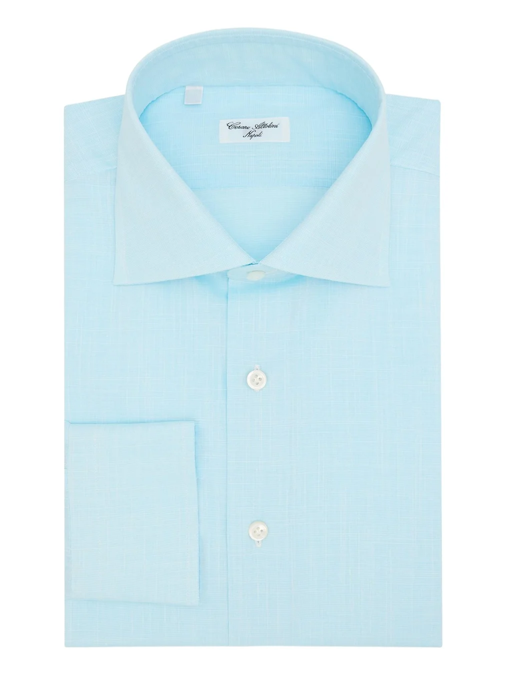 Men's Slubbed Check Cotton Dress Shirt Men's Slubbed Check Cotton Dress Shirt