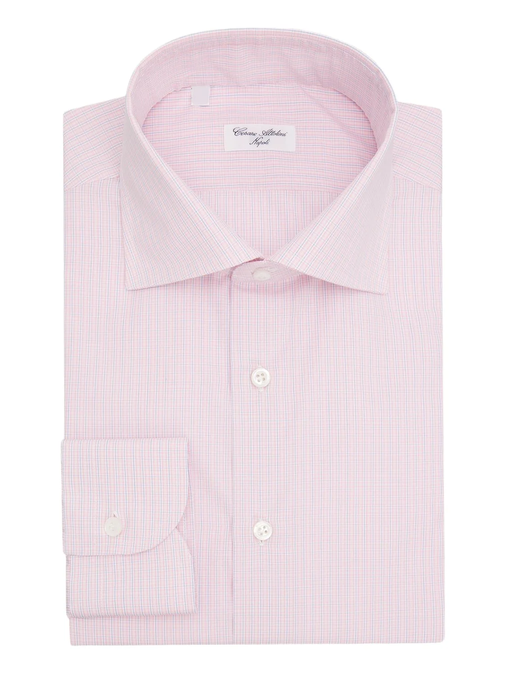 Men's Micro-Plaid Cotton Dress Shirt Men's Micro-Plaid Cotton Dress Shirt