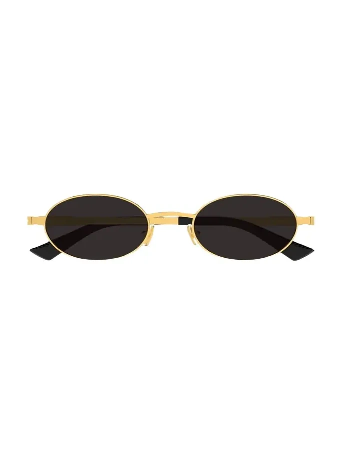 Bv1470S Golden Metal Oval Sunglasses Bv1470S Golden Metal Oval Sunglasses