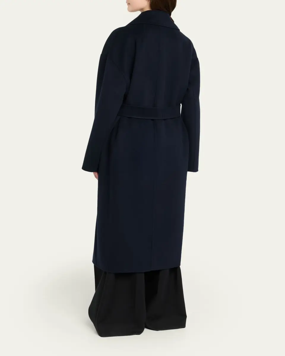 Max Mara Hobby Long Wool Wrap Coat | Thumbnail 3
