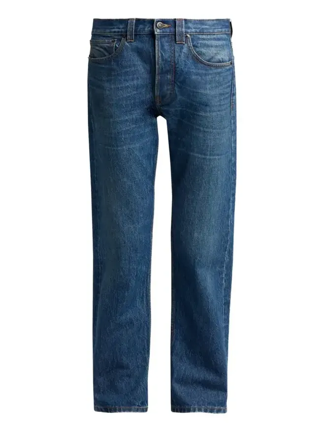 Daciana Straight-Leg Denim Jeans