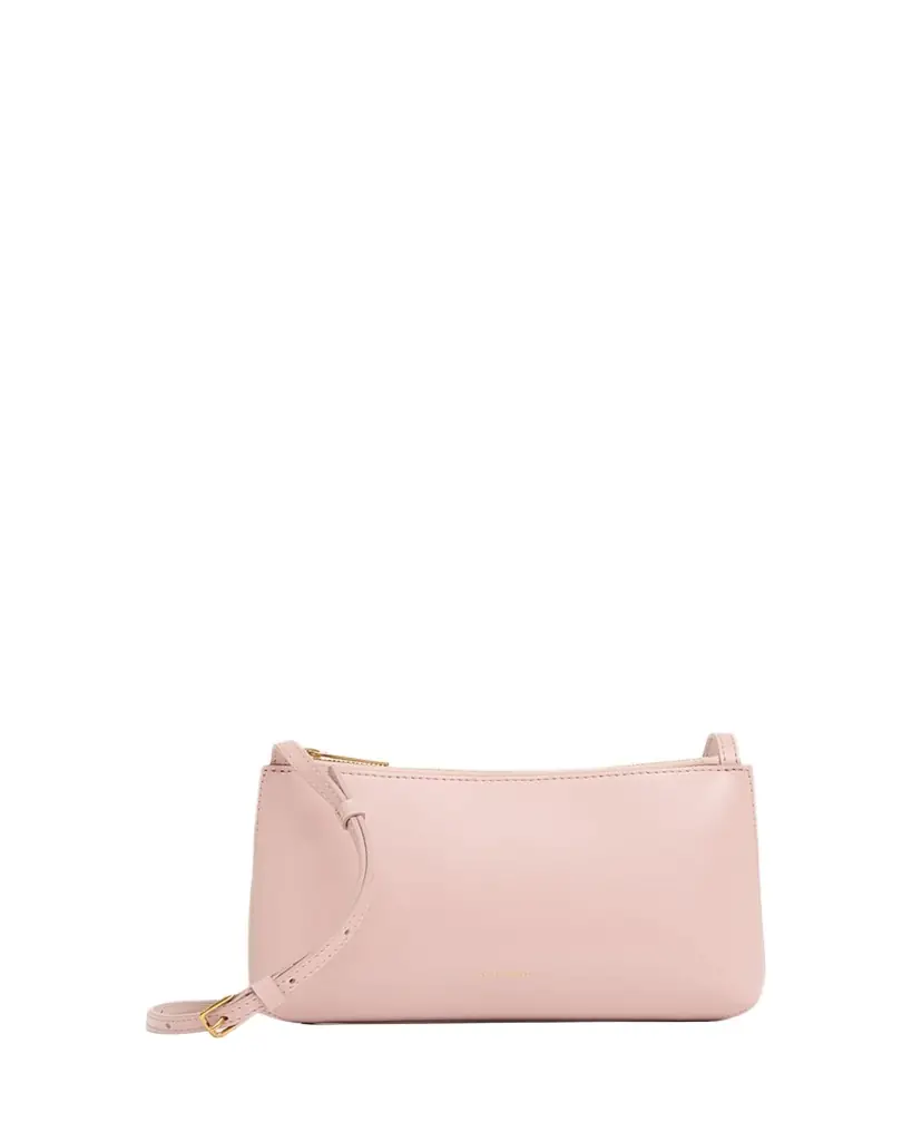 Mansur Gavriel Gaia Mini Leather Crossbody Bag | Image 1 Mansur Gavriel Gaia Mini Leather Crossbody Bag | Image 1