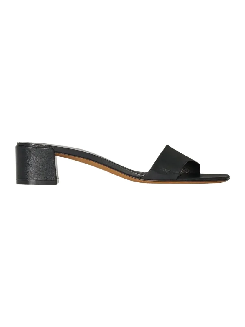 Leather Mule Sandals Leather Mule Sandals