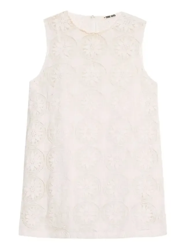 Indus Embroidered Shift Dress Indus Embroidered Shift Dress