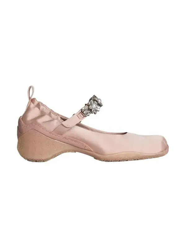 Embellished Satin Ballet Runners Embellished Satin Ballet Runners