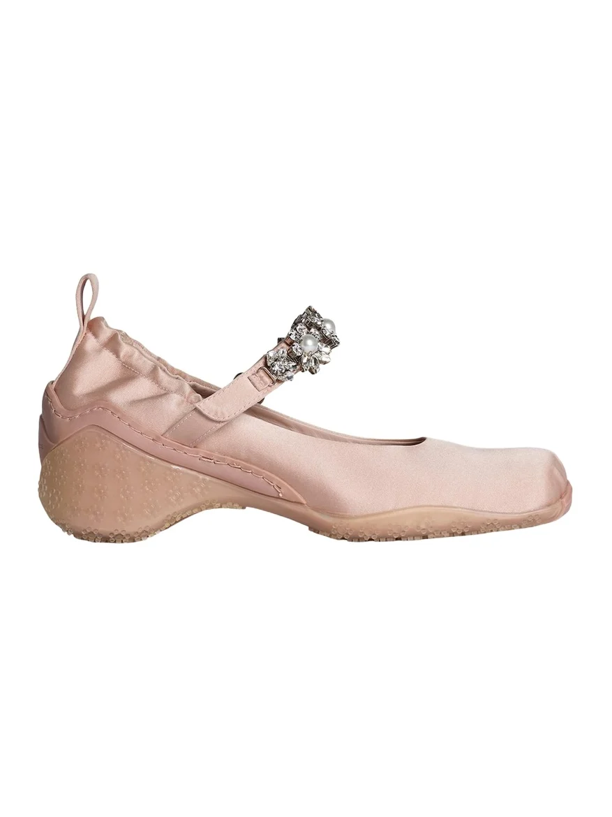 Embellished Satin Ballet Runners Embellished Satin Ballet Runners