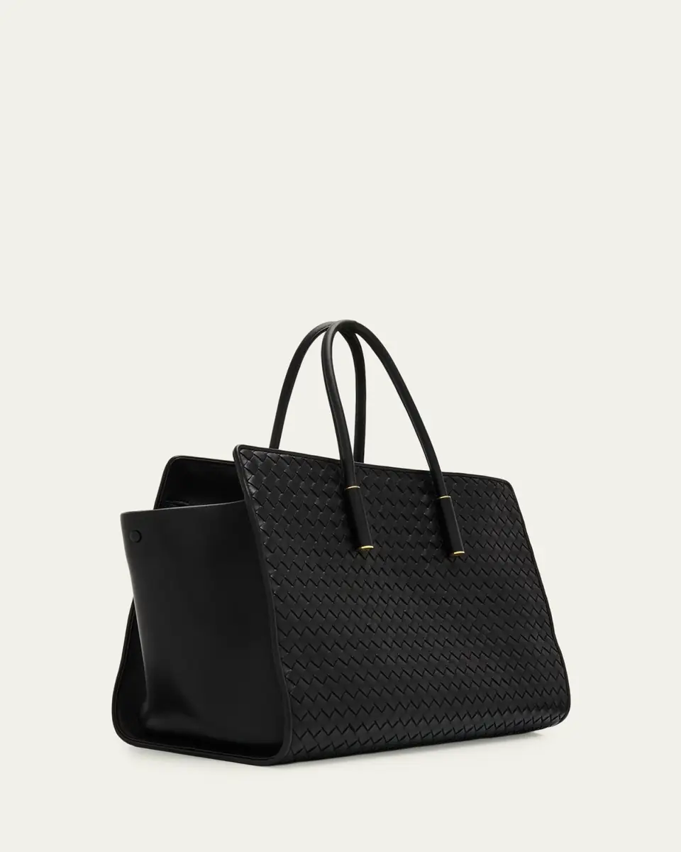 Bottega Veneta Barbara Medium Leather Tote Bag | Thumbnail 3 Bottega Veneta Barbara Medium Leather Tote Bag | Thumbnail 3