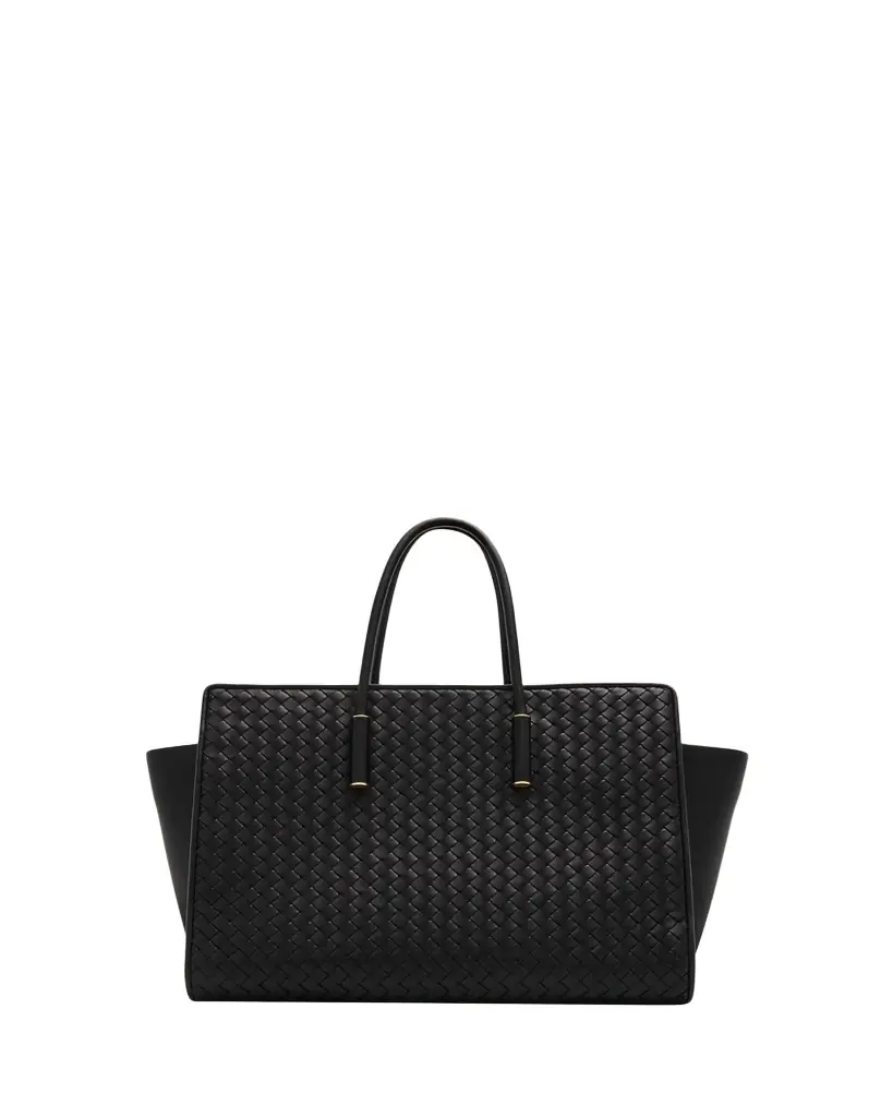 Bottega Veneta Barbara Medium Leather Tote Bag | Image 1 Bottega Veneta Barbara Medium Leather Tote Bag | Image 1