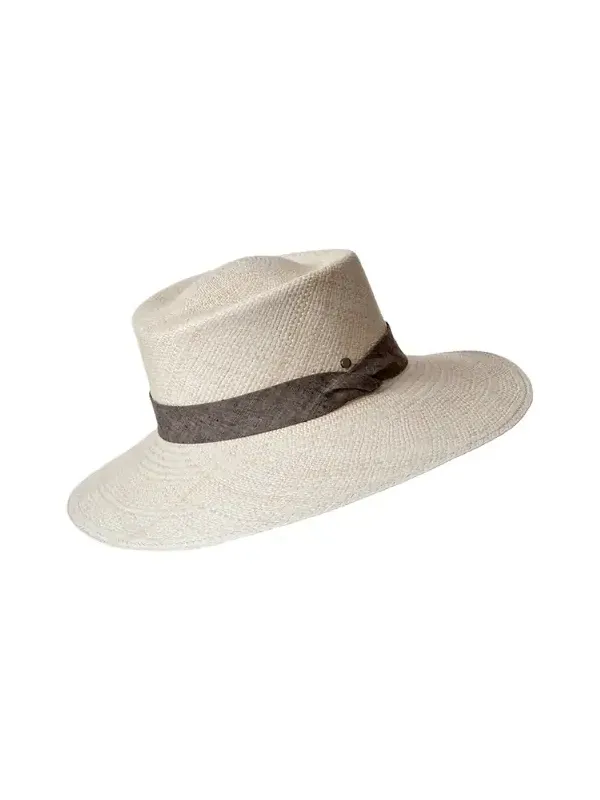 Men's Large-Brim Panama Straw Hat