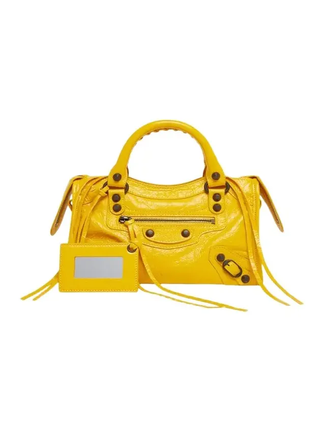 Le City Mini Leather Top-Handle Bag Le City Mini Leather Top-Handle Bag