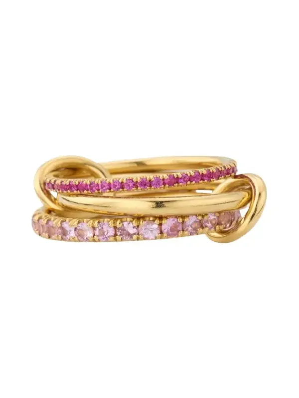 Norah Rose 18K Yellow Gold Pink Sapphire Ring Norah Rose 18K Yellow Gold Pink Sapphire Ring