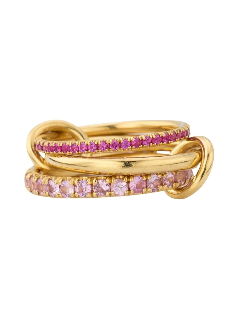 Norah Rose 18K Yellow Gold Pink Sapphire Ring Norah Rose 18K Yellow Gold Pink Sapphire Ring
