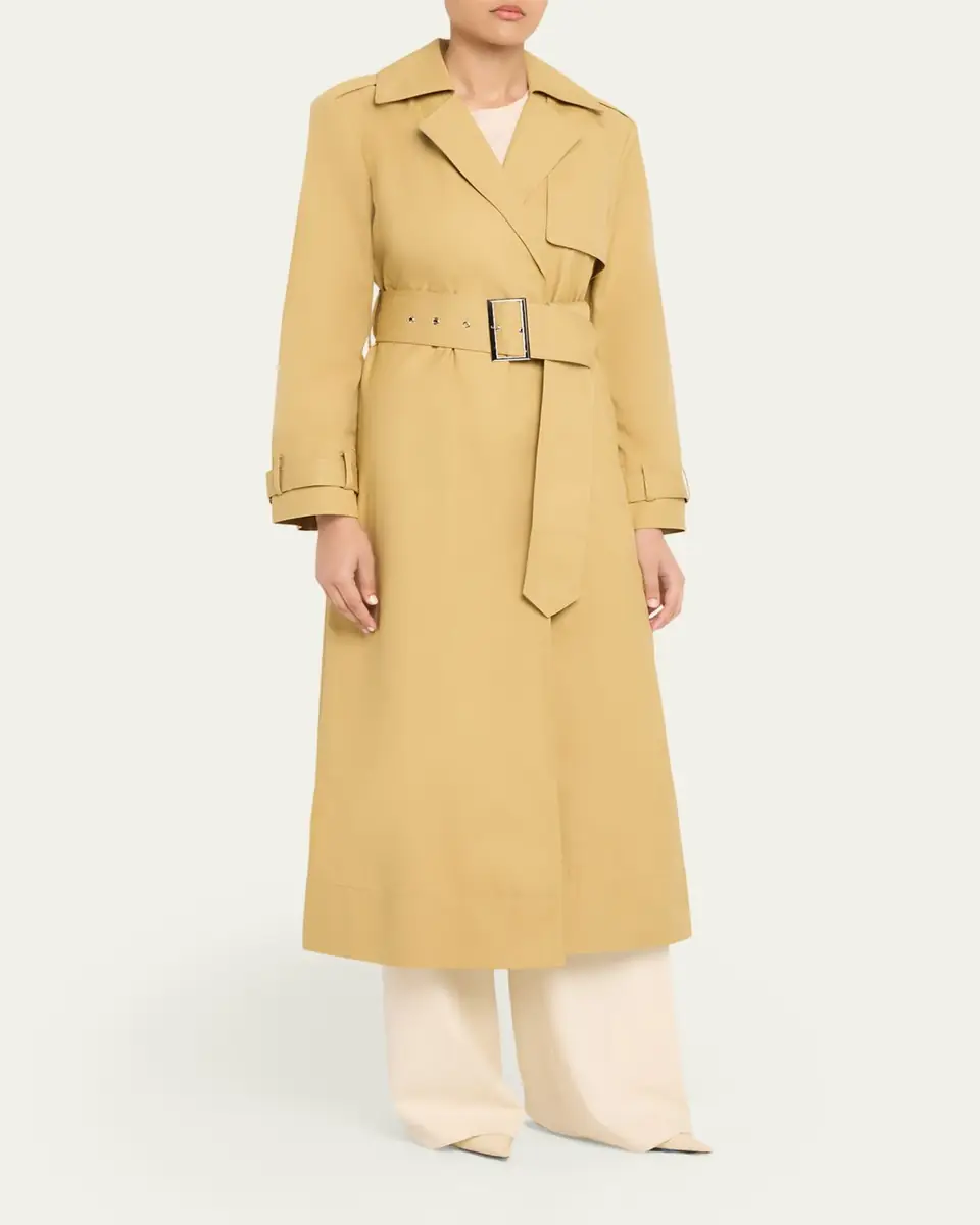 Toccin Declan Classic Belted Trench Coat | Thumbnail 4