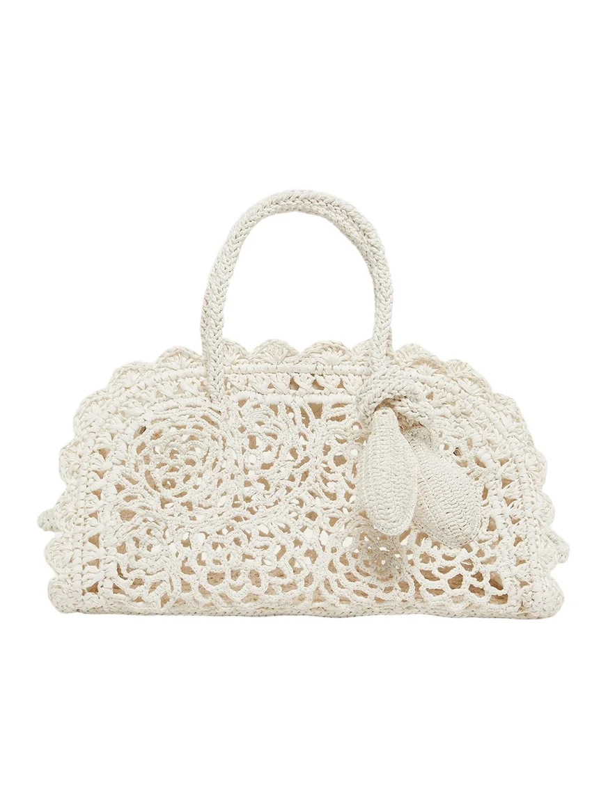 Jacquemus Le Petit Turismo Crochet Top-Handle Bag