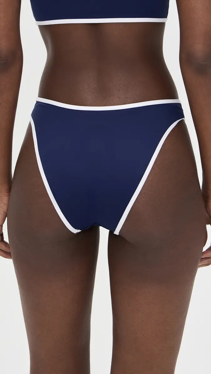 Polo Ralph Lauren High Leg Scoop Bikini Bottoms | Thumbnail 3