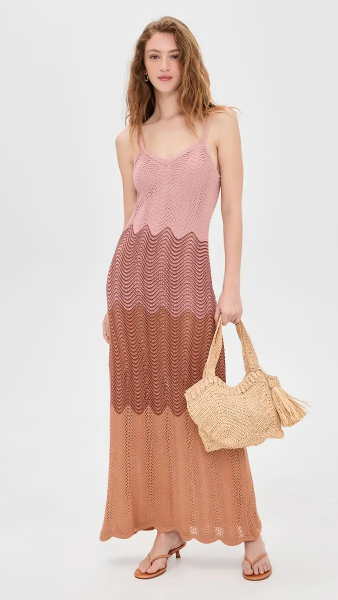 Dress To Dunes Crochet Maxi Dress ulti | Thumbnail 2 Dress To Dunes Crochet Maxi Dress ulti | Thumbnail 2