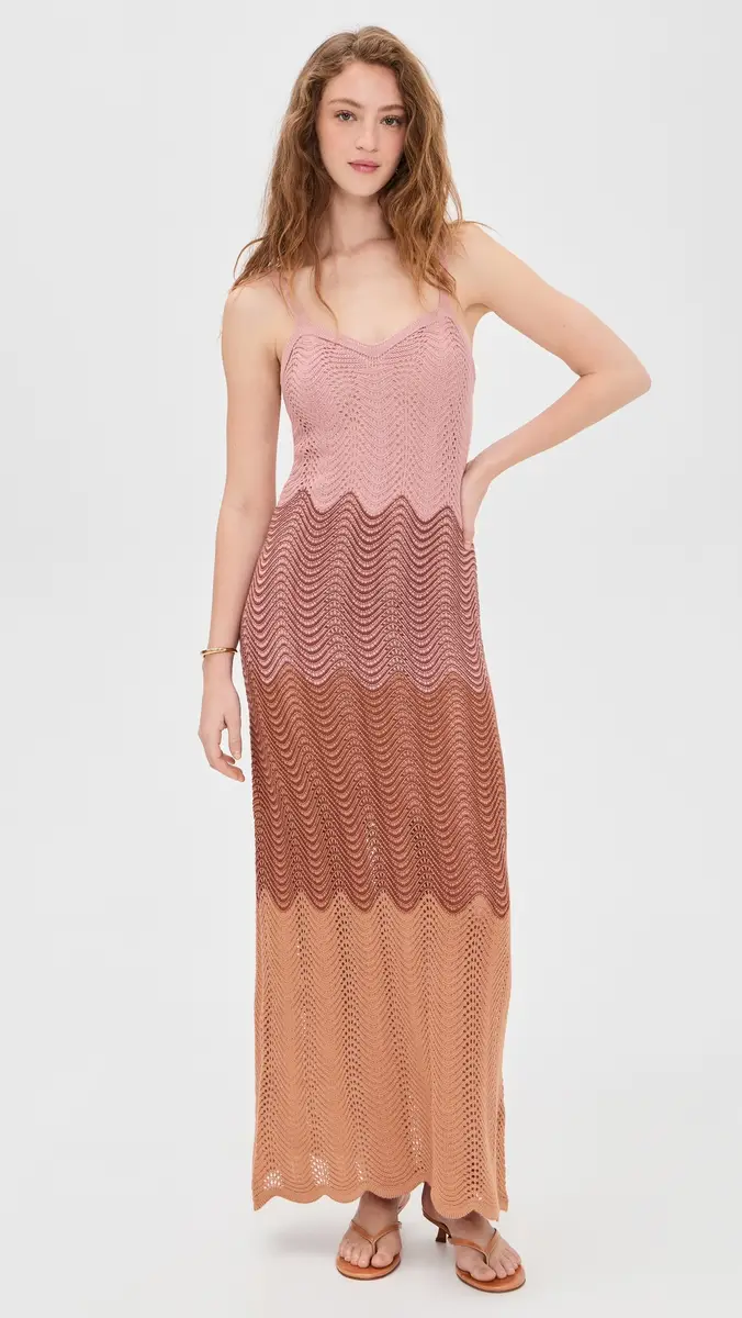 Dress To Dunes Crochet Maxi Dress ulti | Thumbnail 5 Dress To Dunes Crochet Maxi Dress ulti | Thumbnail 5