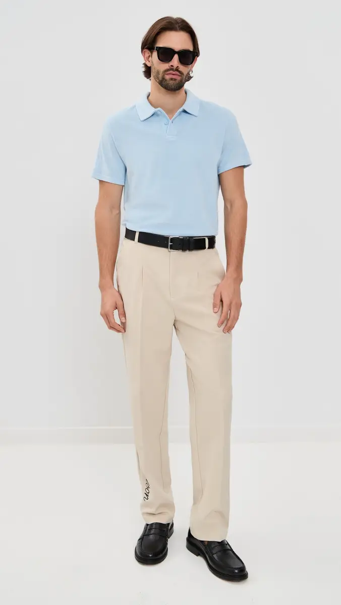 Fair Harbor Ravello Terry Polo ight Blue | Thumbnail 5