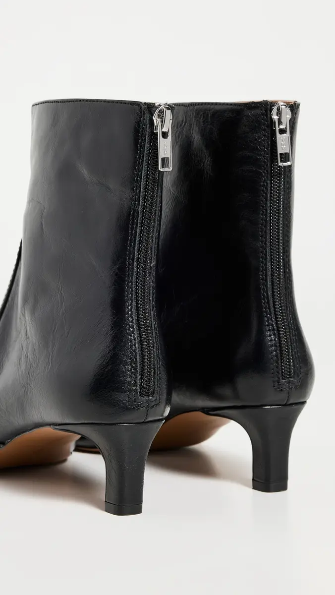 Madewell The Dimes Kitten Heel Boot In Crinkle Leather | Thumbnail 4 Madewell The Dimes Kitten Heel Boot In Crinkle Leather | Thumbnail 4