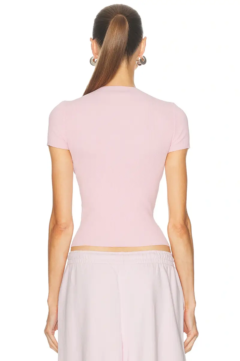 Alexander Wang Short Sleeve Crewneck Top | Thumbnail 3 Alexander Wang Short Sleeve Crewneck Top | Thumbnail 3