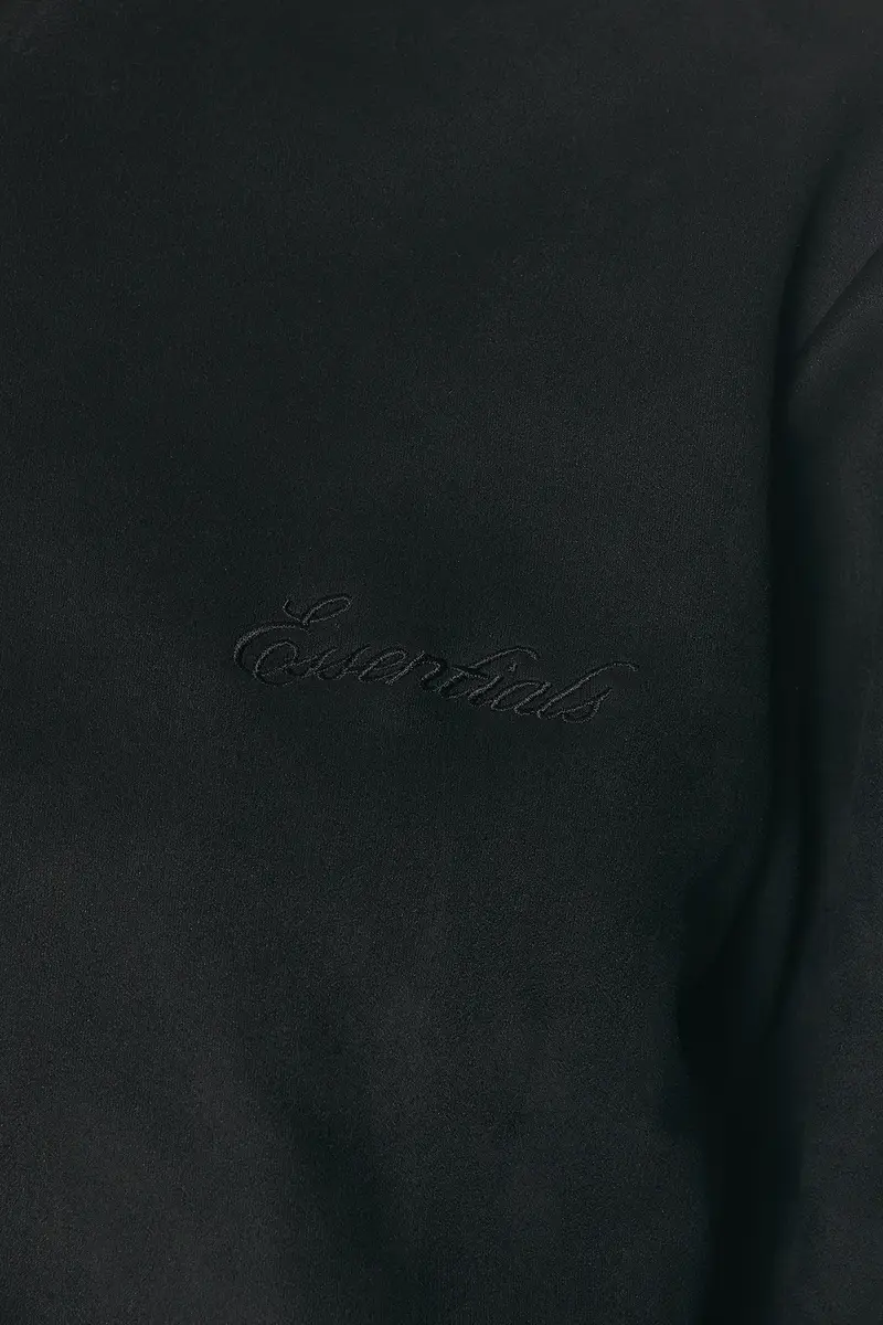 Fear of God Essentials Signature Vintage Fit Track Suede Fleece Jacket | Thumbnail 6 Fear of God Essentials Signature Vintage Fit Track Suede Fleece Jacket | Thumbnail 6