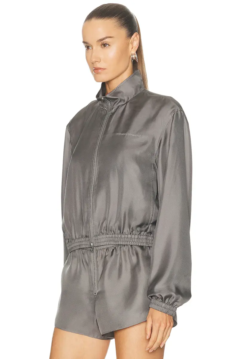 Alexander Wang Cropped Track Jacket | Thumbnail 2