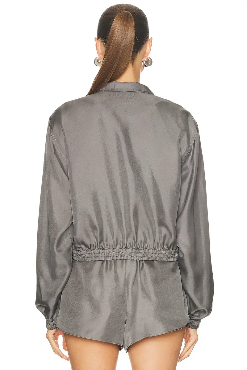 Alexander Wang Cropped Track Jacket | Thumbnail 3