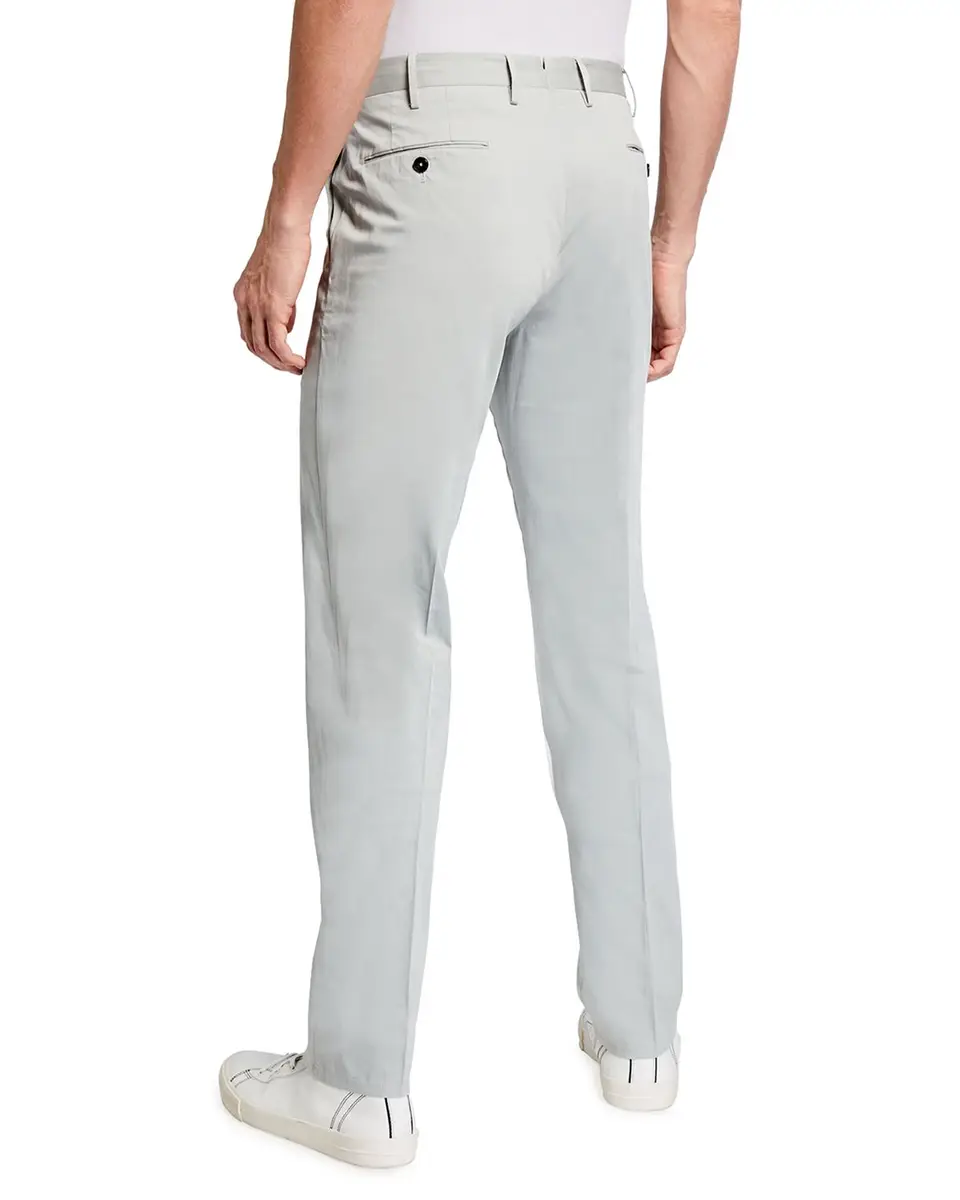 PT Torino Men's Solid Satin Chino Pants | Thumbnail 2