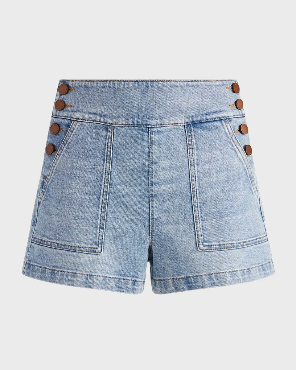 Alice + Olivia Donald Jean Shorts | Thumbnail 2