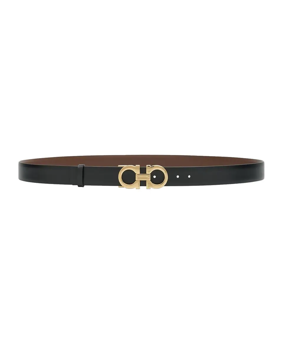 Ferragamo Gancini Leather Belt | Thumbnail 3