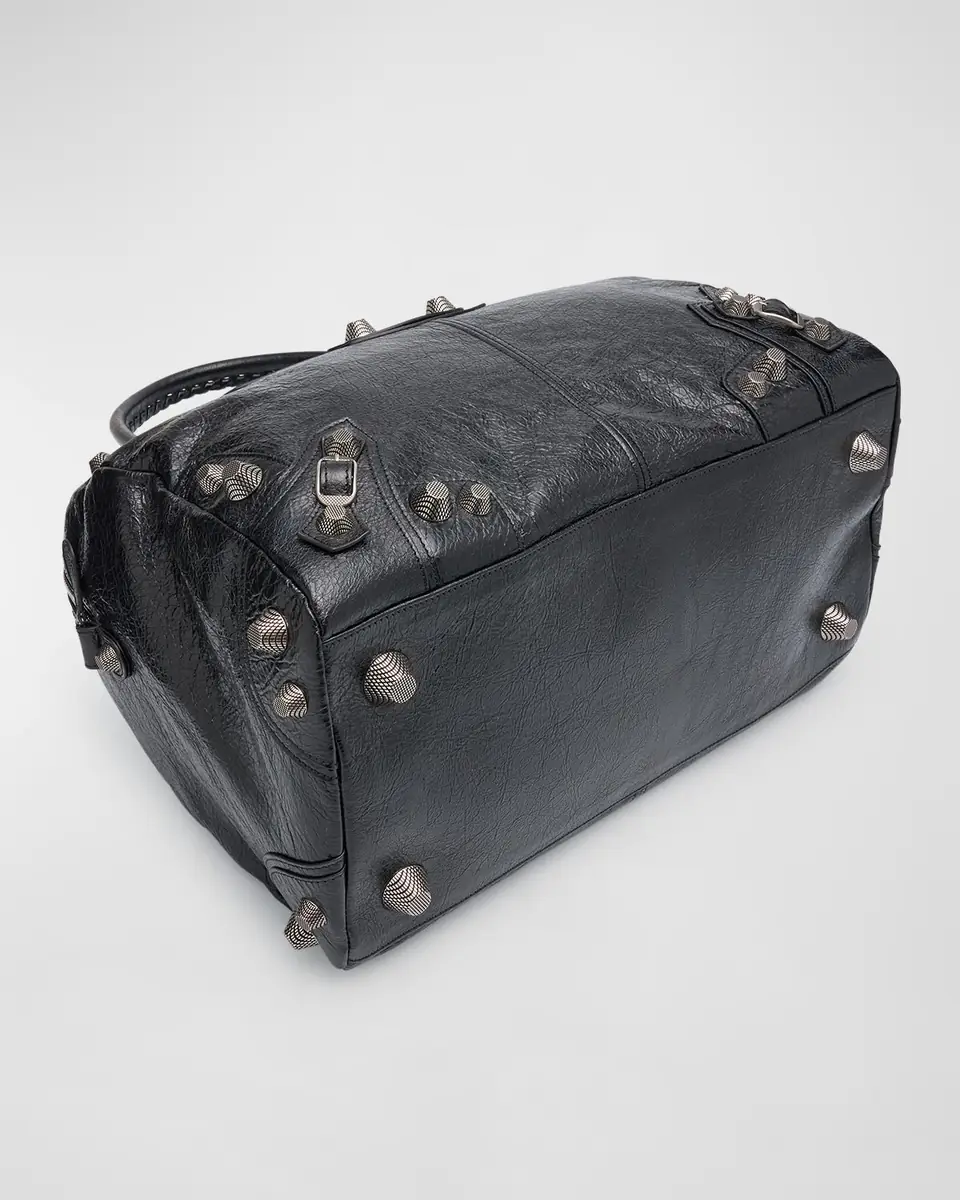 Balenciaga Men's Le Cagole Leather Duffel Bag | Thumbnail 7 Balenciaga Men's Le Cagole Leather Duffel Bag | Thumbnail 7