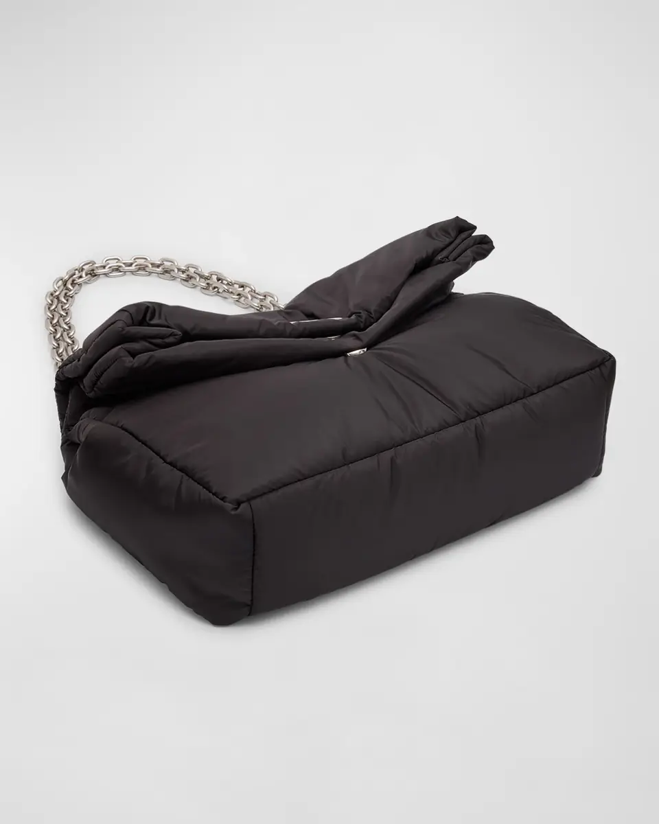 Balenciaga Monaco Medium Recycled Nylon Shoulder Bag | Thumbnail 7 Balenciaga Monaco Medium Recycled Nylon Shoulder Bag | Thumbnail 7