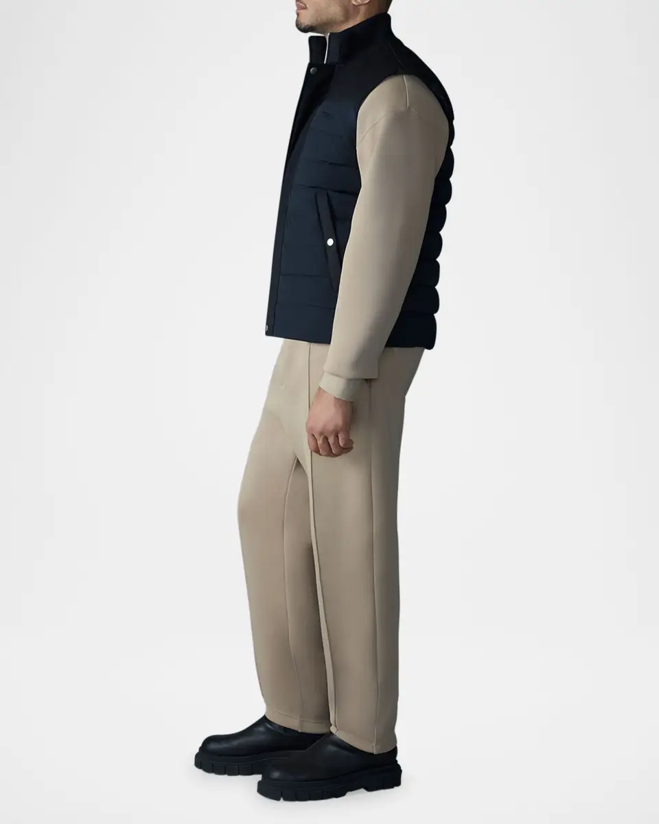 Mackage Men's Brody Down-Filled Quilted Vest | Thumbnail 2 Mackage Men's Brody Down-Filled Quilted Vest | Thumbnail 2