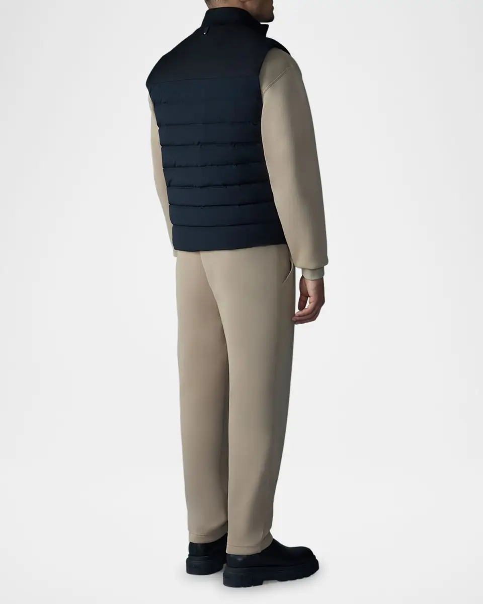 Mackage Men's Brody Down-Filled Quilted Vest | Thumbnail 3 Mackage Men's Brody Down-Filled Quilted Vest | Thumbnail 3