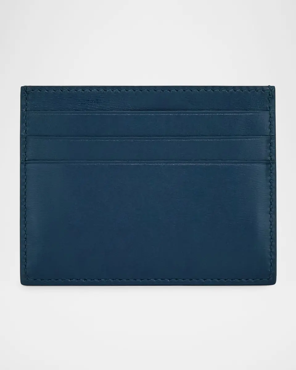 Ferragamo Men's Florence Leather Card Holder | Thumbnail 3 Ferragamo Men's Florence Leather Card Holder | Thumbnail 3