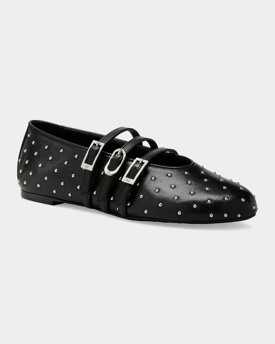 Stuart Weitzman Sostud Leather Mary Jane Belted Ballerina Flats | Thumbnail 9 Stuart Weitzman Sostud Leather Mary Jane Belted Ballerina Flats | Thumbnail 9