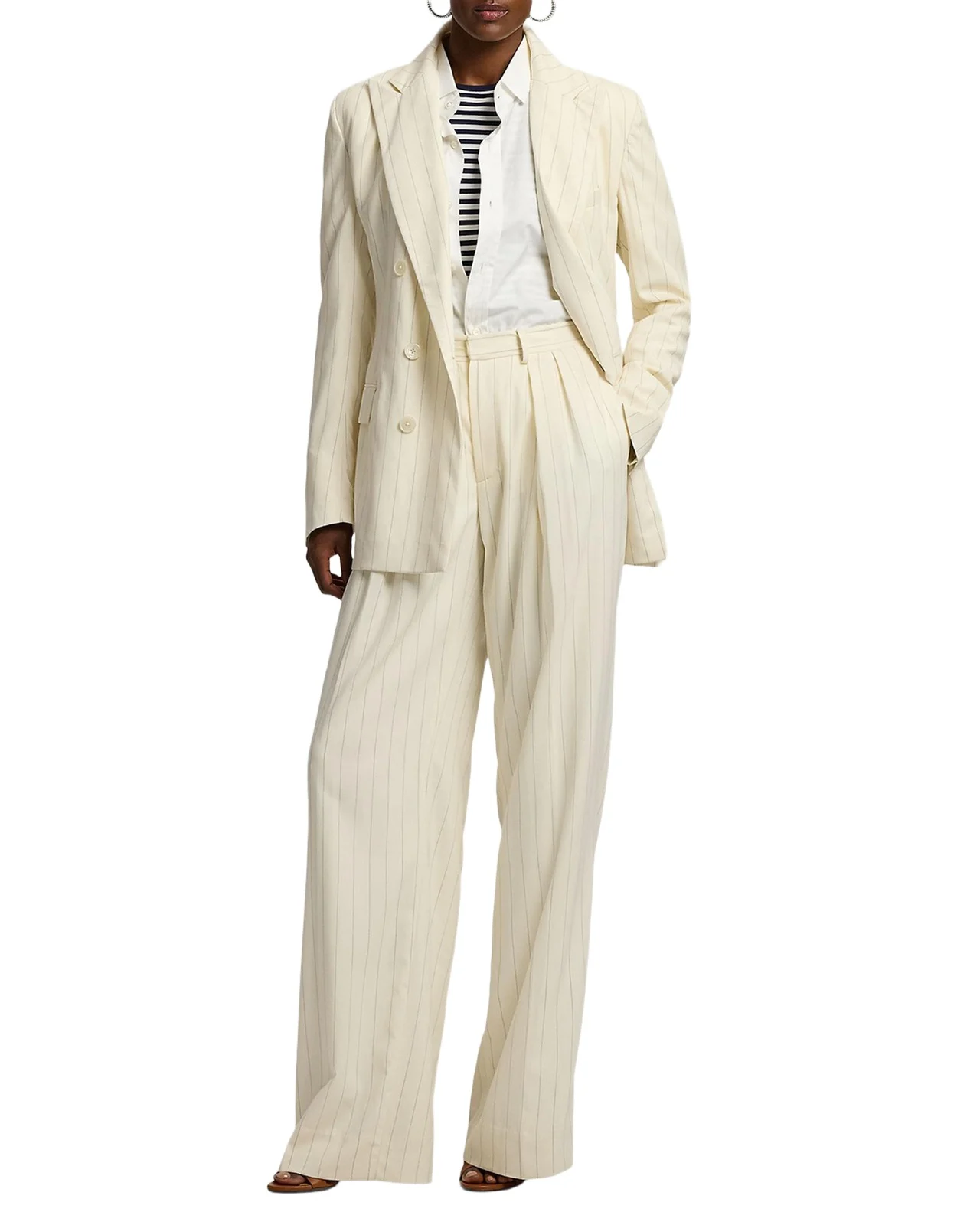 Jody Striped Wool Pants Jody Striped Wool Pants