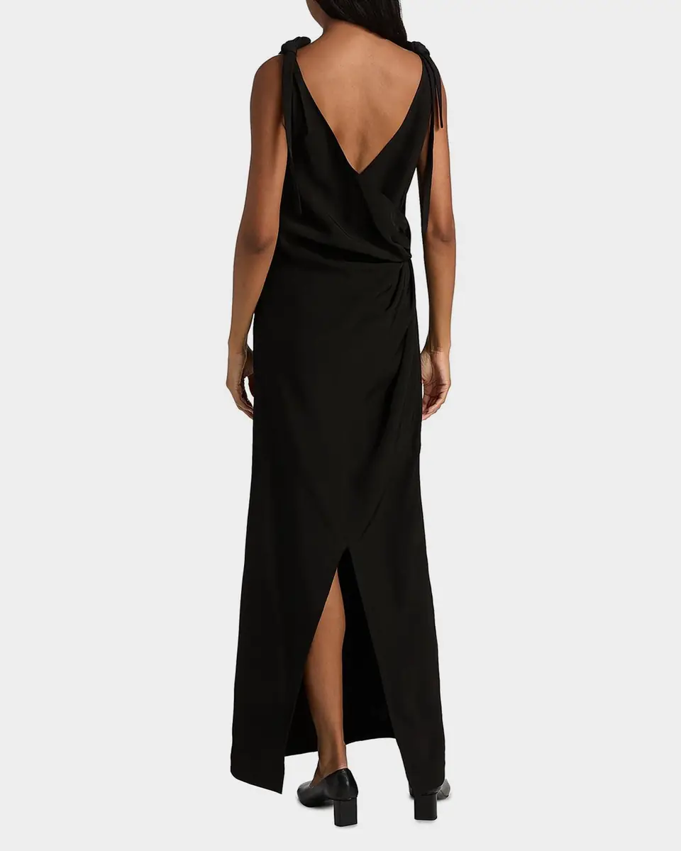 Co Draped Back Maxi Slip Dress | Thumbnail 2 Co Draped Back Maxi Slip Dress | Thumbnail 2