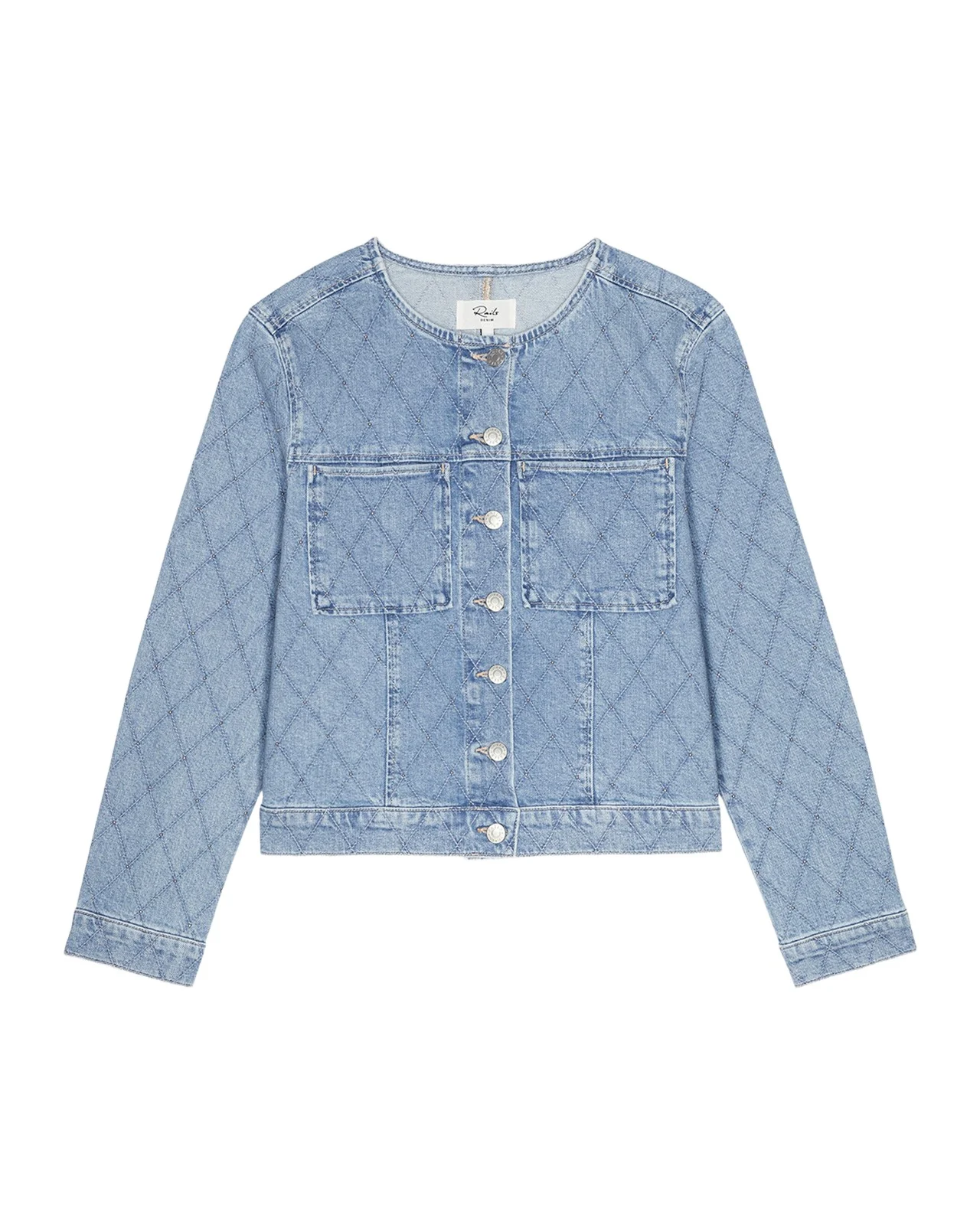 Lido Quilted Denim Jacket Lido Quilted Denim Jacket