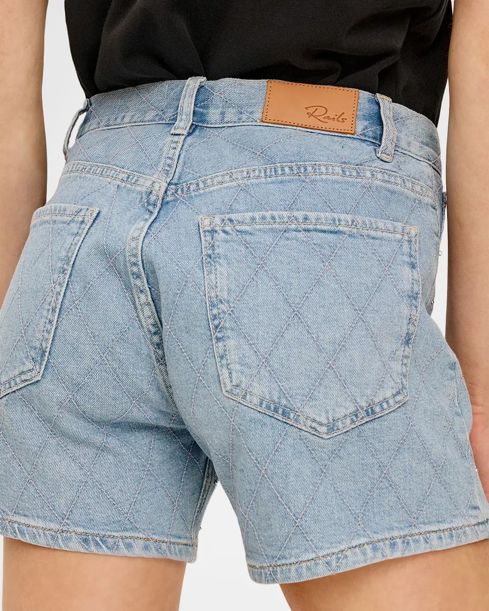Rails Mesa Lattice Denim Shorts | Thumbnail 4 Rails Mesa Lattice Denim Shorts | Thumbnail 4