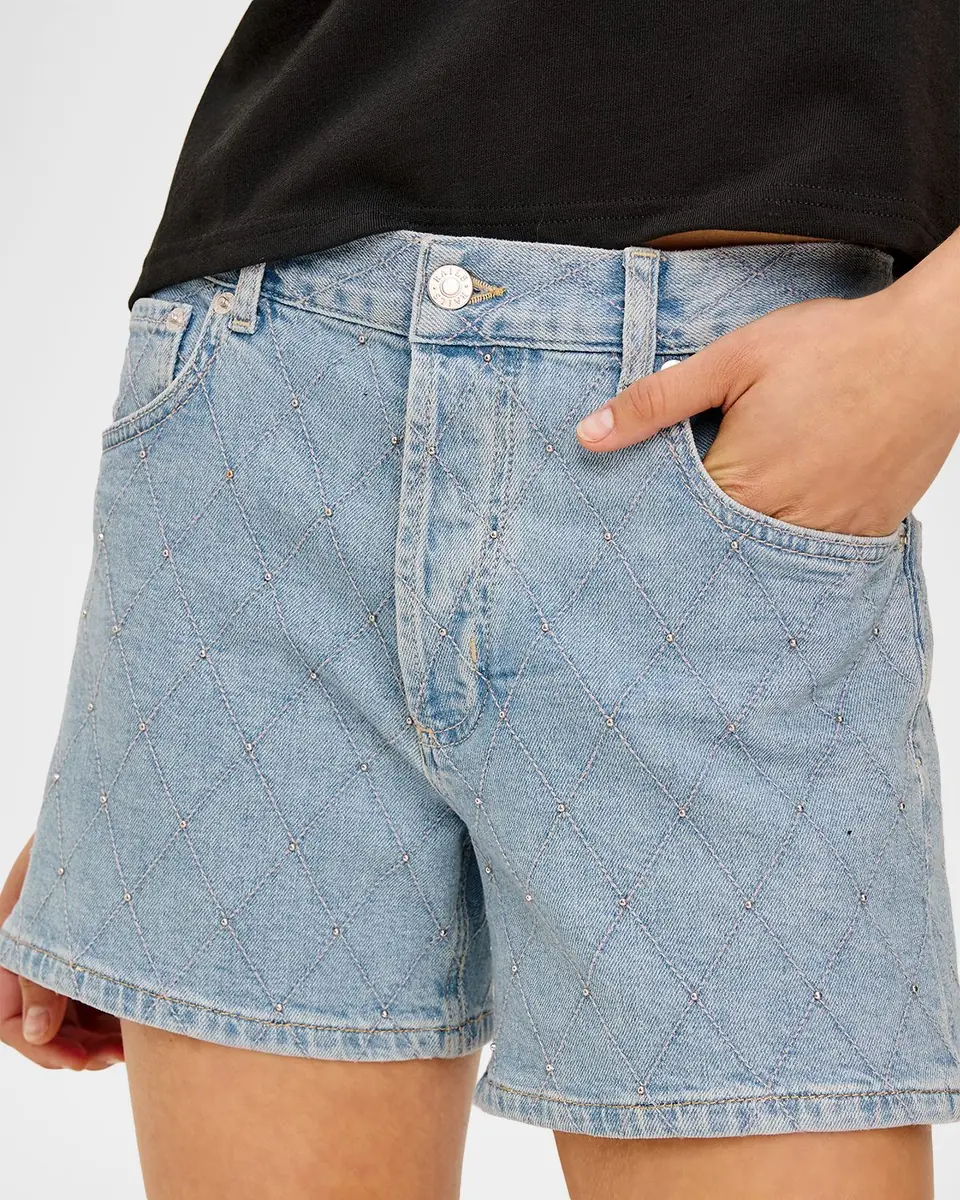 Rails Mesa Lattice Denim Shorts | Thumbnail 5 Rails Mesa Lattice Denim Shorts | Thumbnail 5