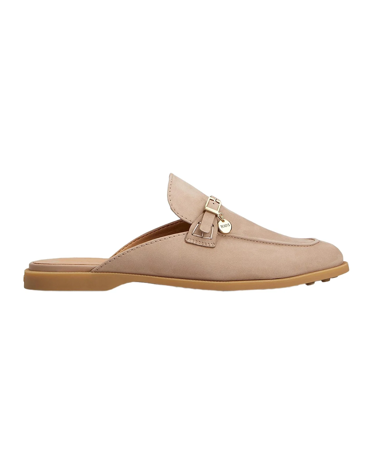 Tod's Leather Round-Toe Mules