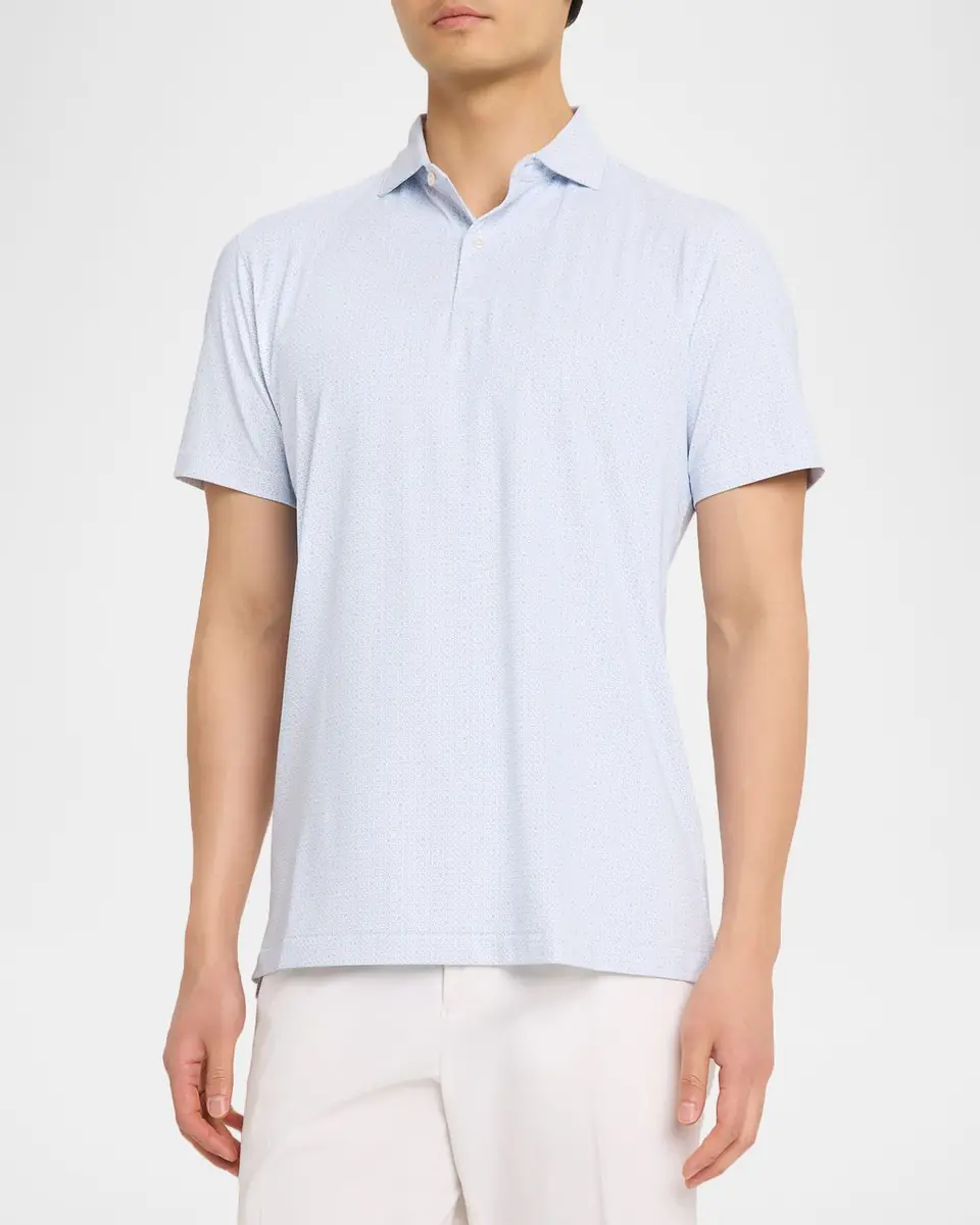 Peter Millar Men's Crown Crafted Alder Performance Jersey Polo Shirt | Thumbnail 4 Peter Millar Men's Crown Crafted Alder Performance Jersey Polo Shirt | Thumbnail 4
