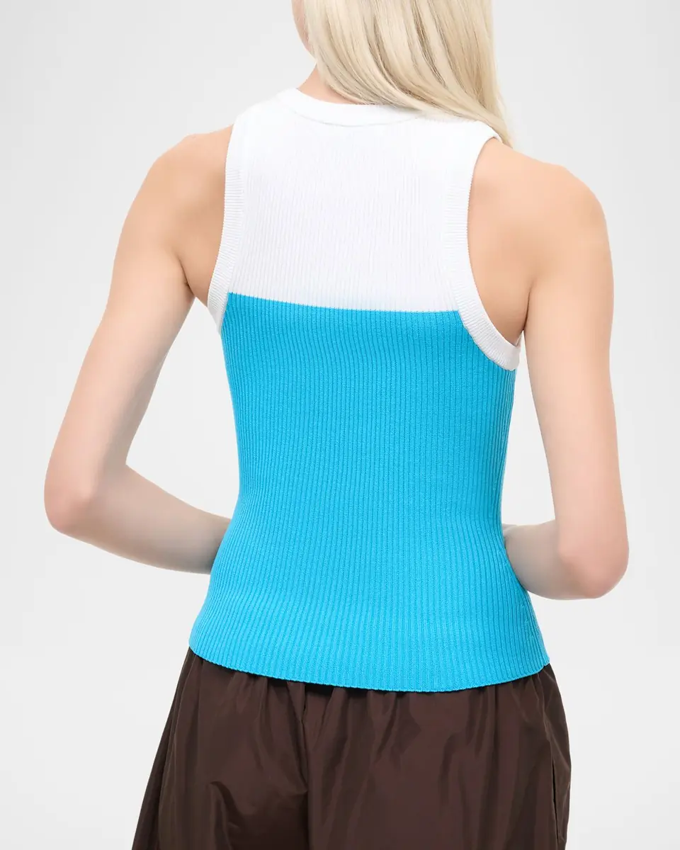 STAUD Malia Ribbed Tank Top | Thumbnail 2 STAUD Malia Ribbed Tank Top | Thumbnail 2