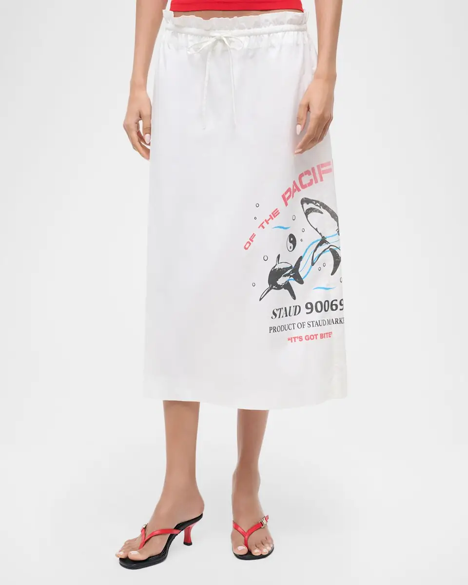 STAUD Shore Maxi Skirt | Thumbnail 3