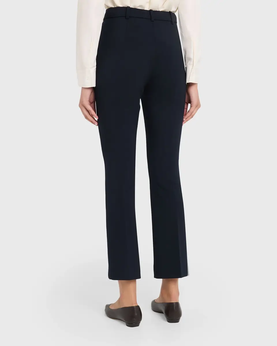 Max Mara Stretch Wool Cigarette Trousers | Thumbnail 3